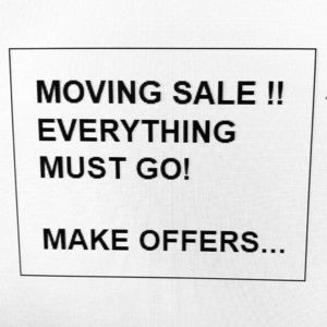 Everything Must Go! Please make offers..
